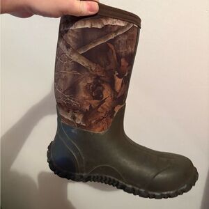 RedHead Kids Brown Camo Boots
